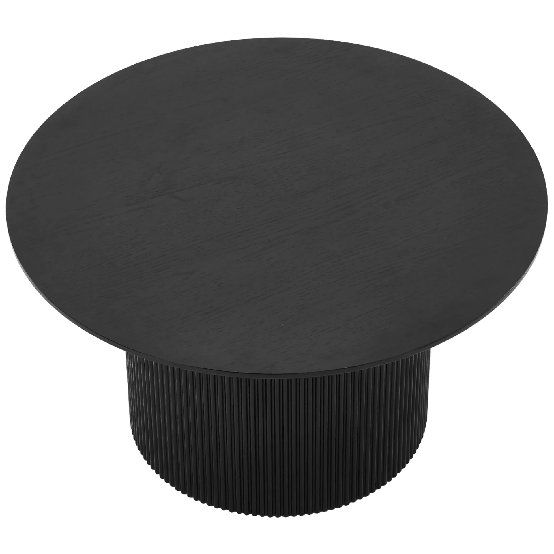 Nimara Martina sofabord i sort melamin Ø80 cm