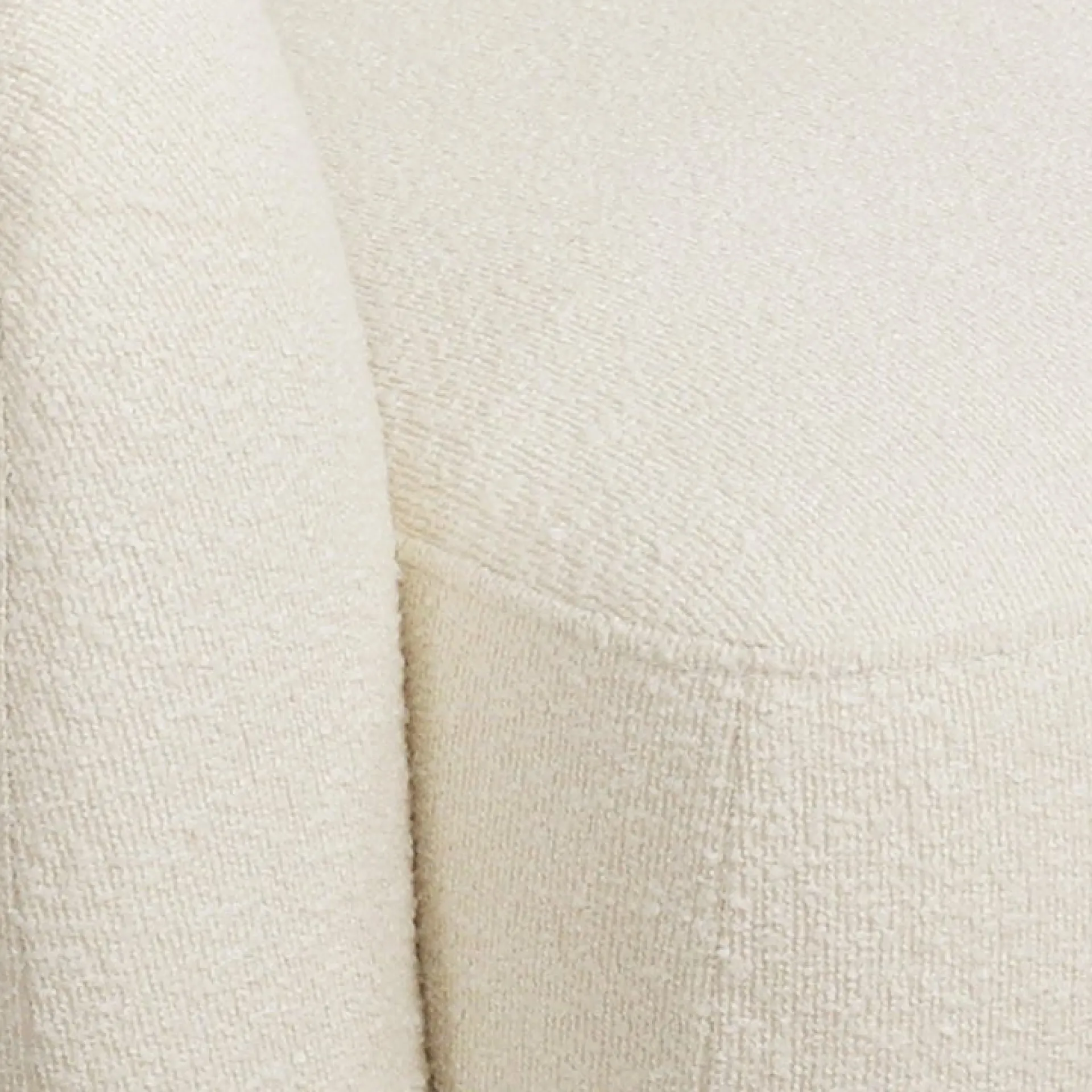 Clearance Nimara Melisa - lænestol i hvid boucle B: 92 D: 84 H: 66 cm