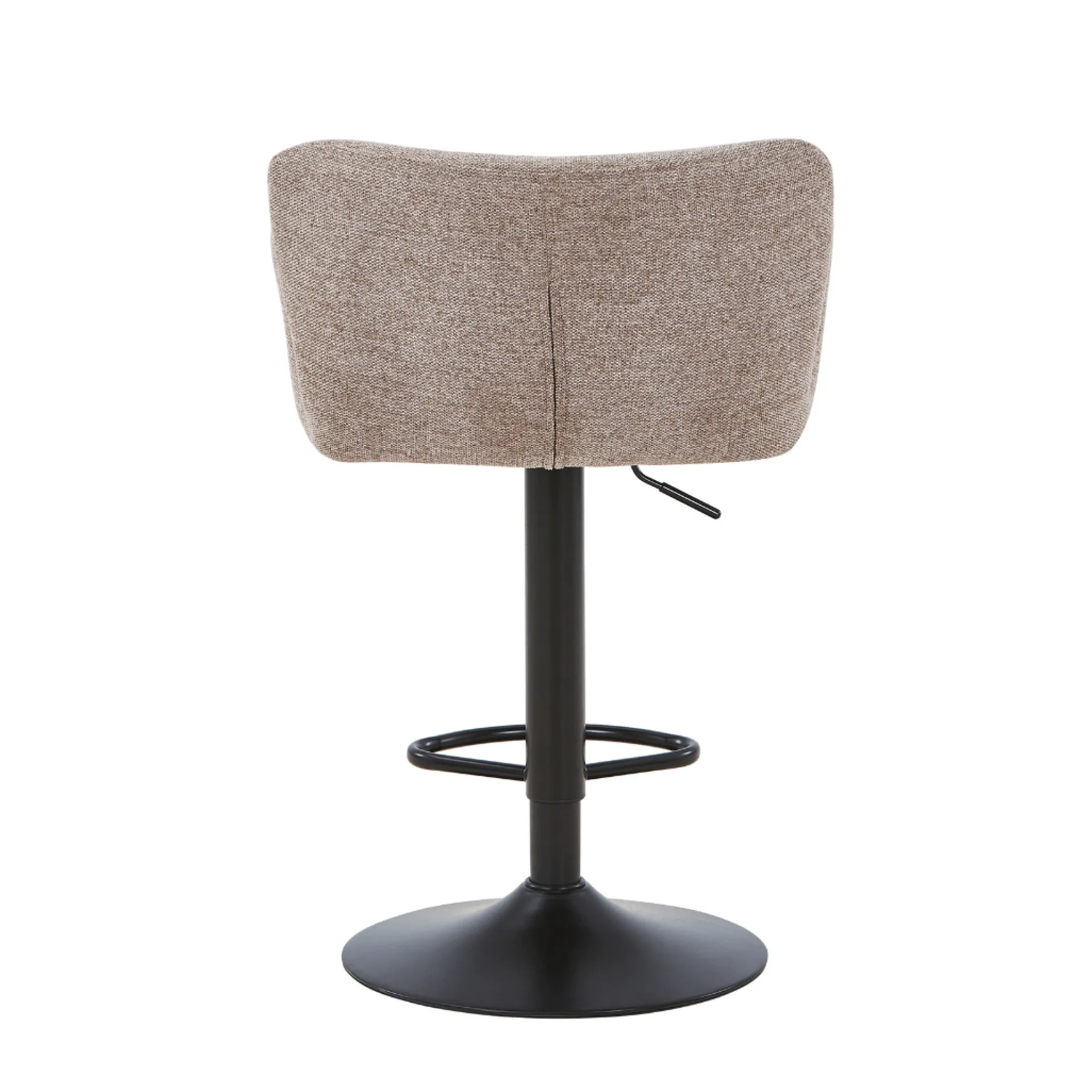 New Nimara Melody Barstol - sand tekstil med justerbar højde og drejefunktion