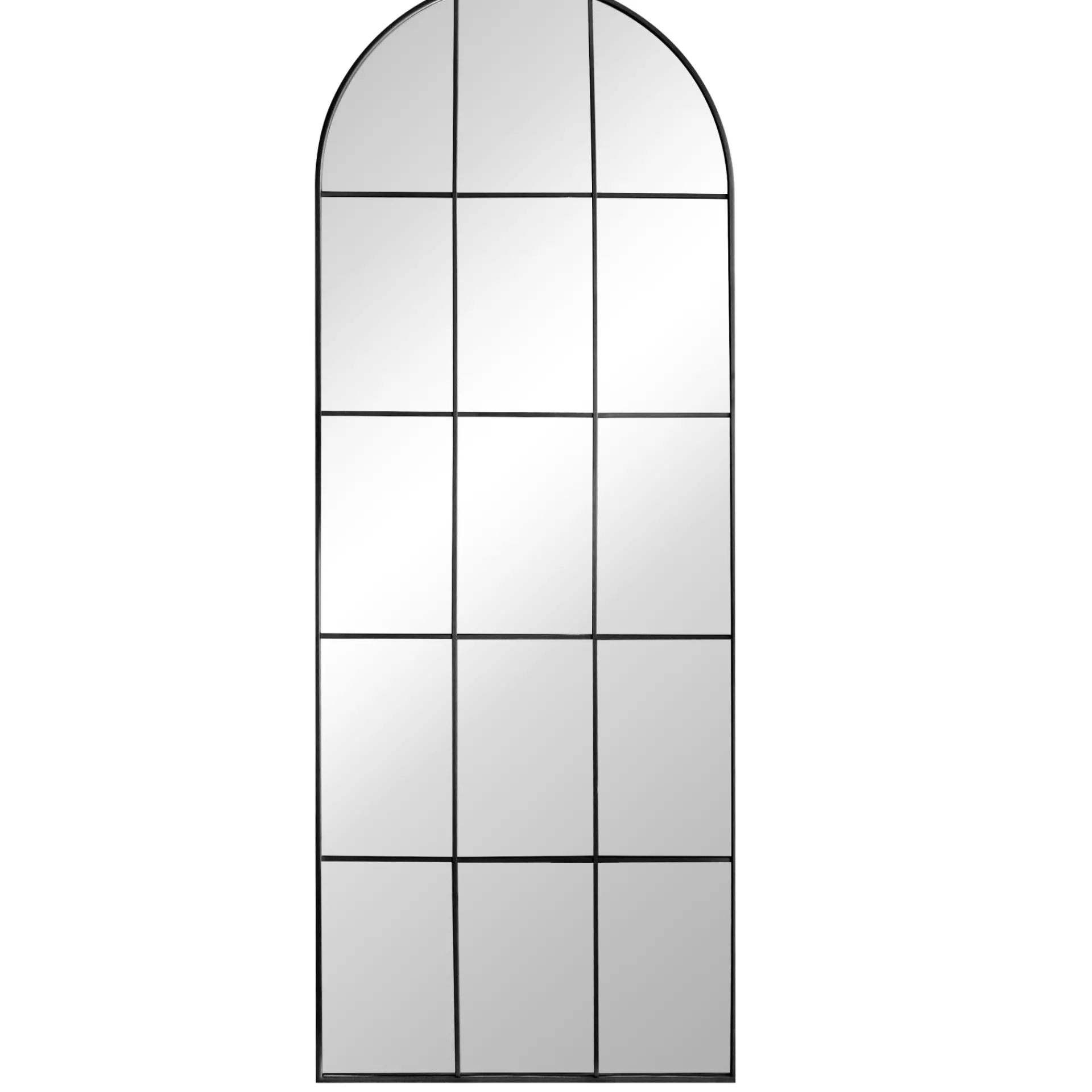 New Nimara Mia - New yorker spejl med buning i sort 70 x 180 cm