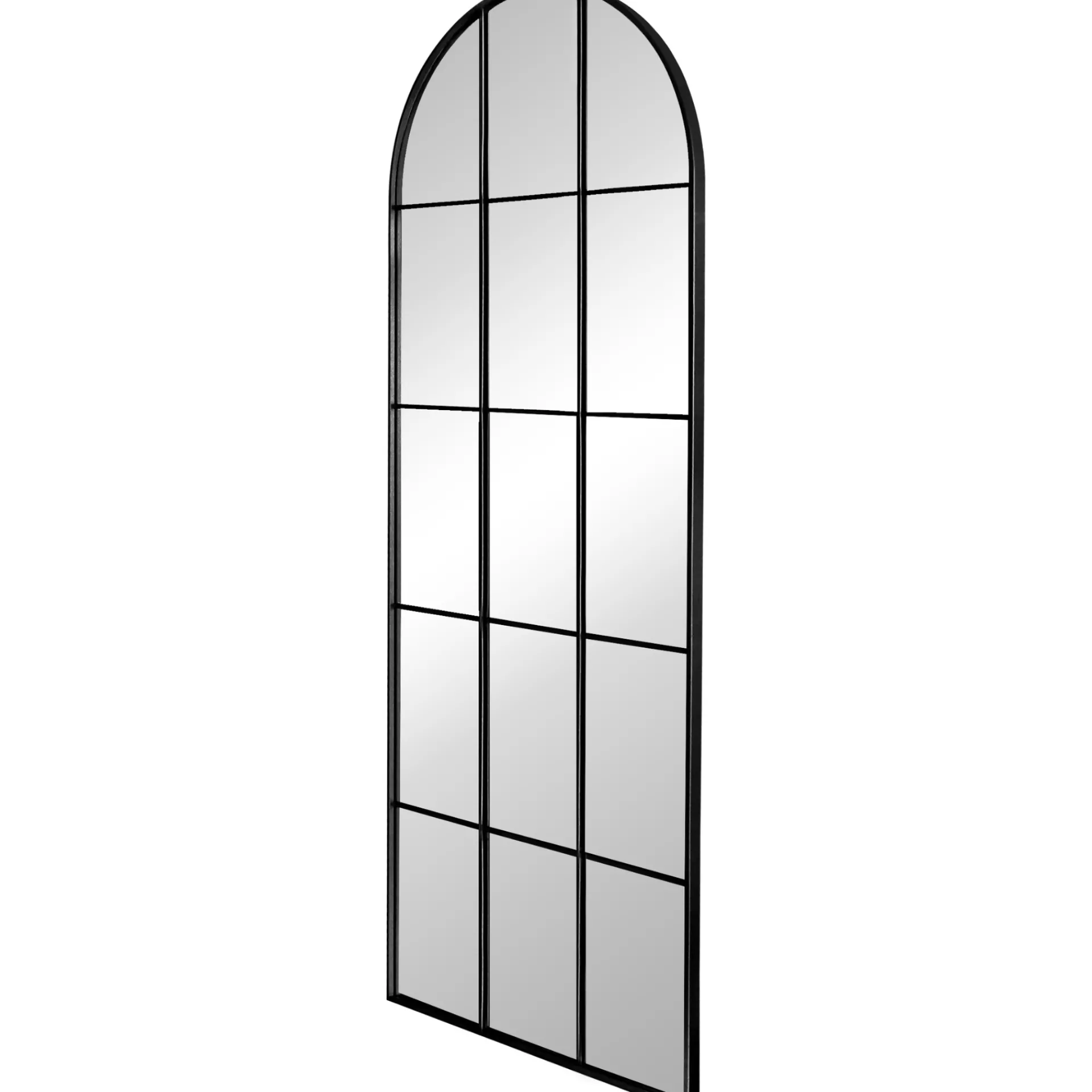 New Nimara Mia - New yorker spejl med buning i sort 70 x 180 cm