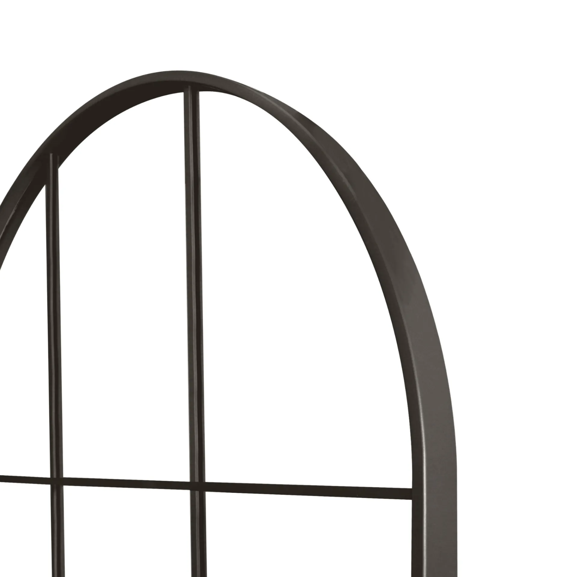 New Nimara Mia - New yorker spejl med buning i sort 70 x 180 cm