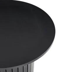 New Nimara Milas rundt barbord i sort 80x105 cm
