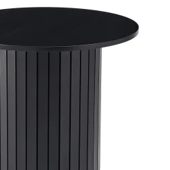 New Nimara Milas rundt barbord i sort 80x105 cm
