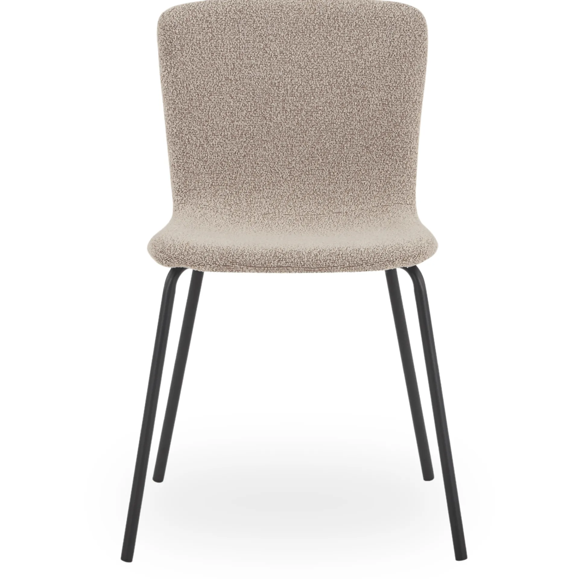 Clearance Nimara Miley spisebordsstol i beige boucle