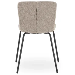 Clearance Nimara Miley spisebordsstol i beige boucle