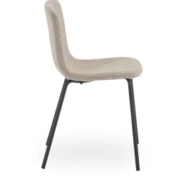 Clearance Nimara Miley spisebordsstol i beige boucle