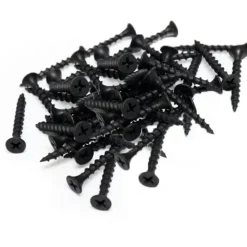 Best Nimara Monteringsskruer/Panelskruer til akustikpanel, sort, 4,2x30 mm, 50 stk.