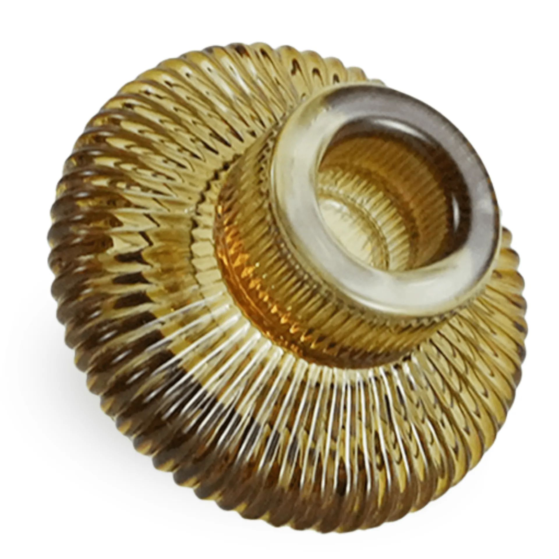 Discount Nimara Nala glas lysestage amber 6 cm