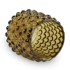 Discount Nimara Nelly glas fyrfadsstage amber 8,5 cm