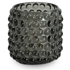 Sale Nimara Nelly glas fyrfadsstage grå 8,5 cm