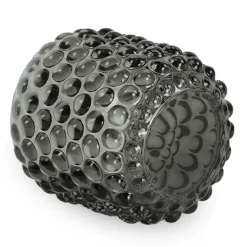 Sale Nimara Nelly glas fyrfadsstage grå 8,5 cm