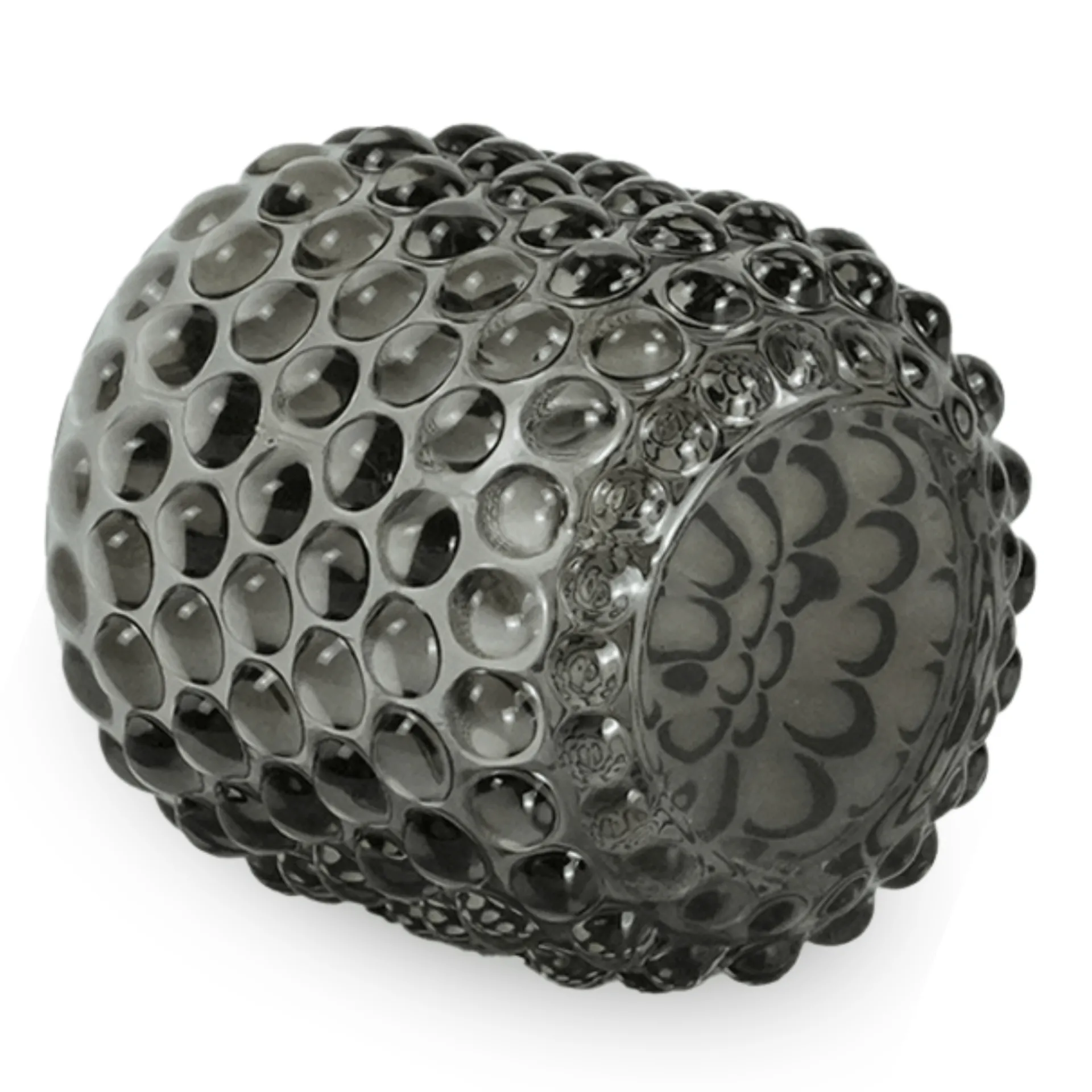 Sale Nimara Nelly glas fyrfadsstage grå 8,5 cm