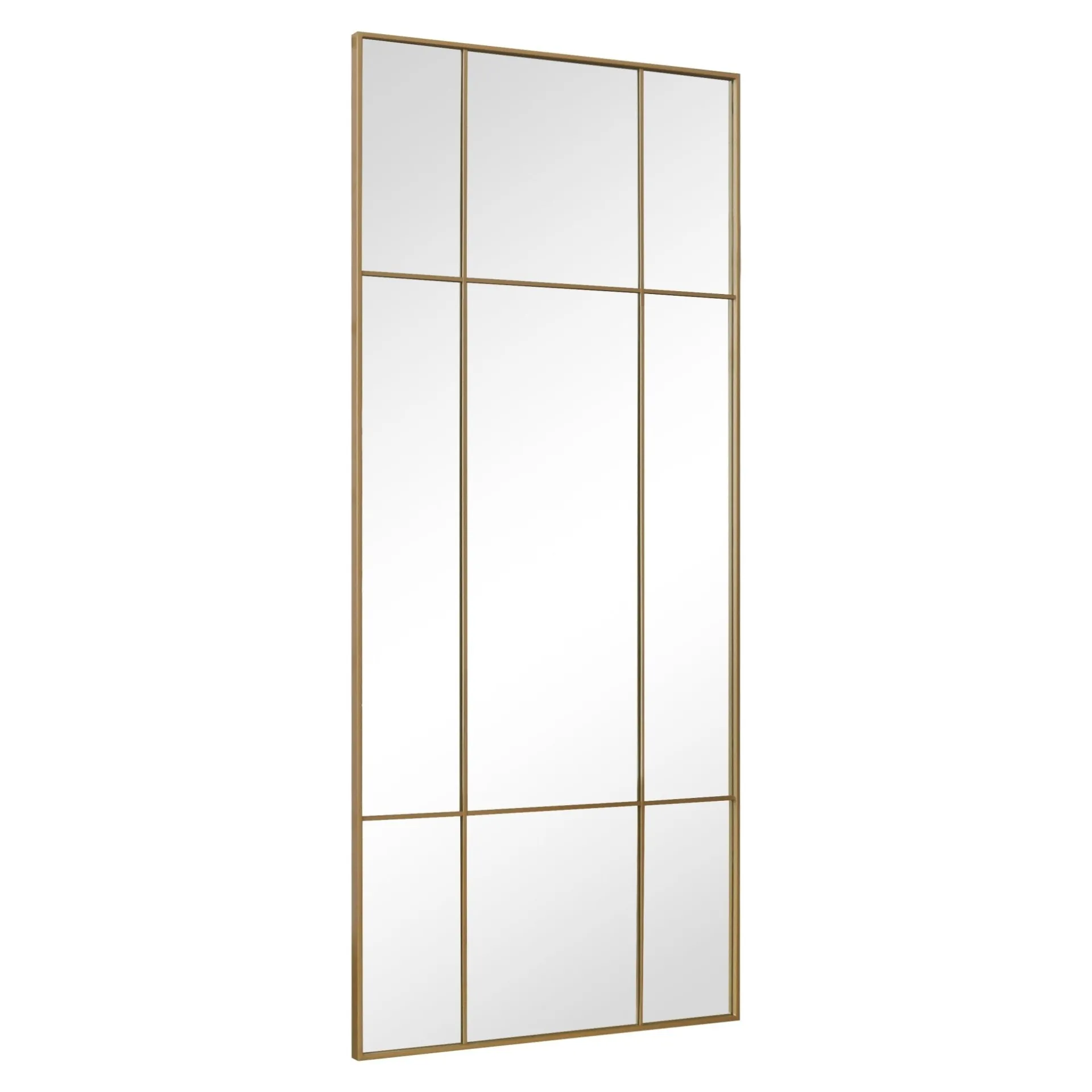 Outlet Nimara New Yorker spejl med guld/messing farvet ramme 180 x 80 cm