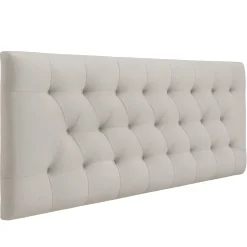 Discount Nimara Nia sengegavl 180x63 cm i beige tekstil