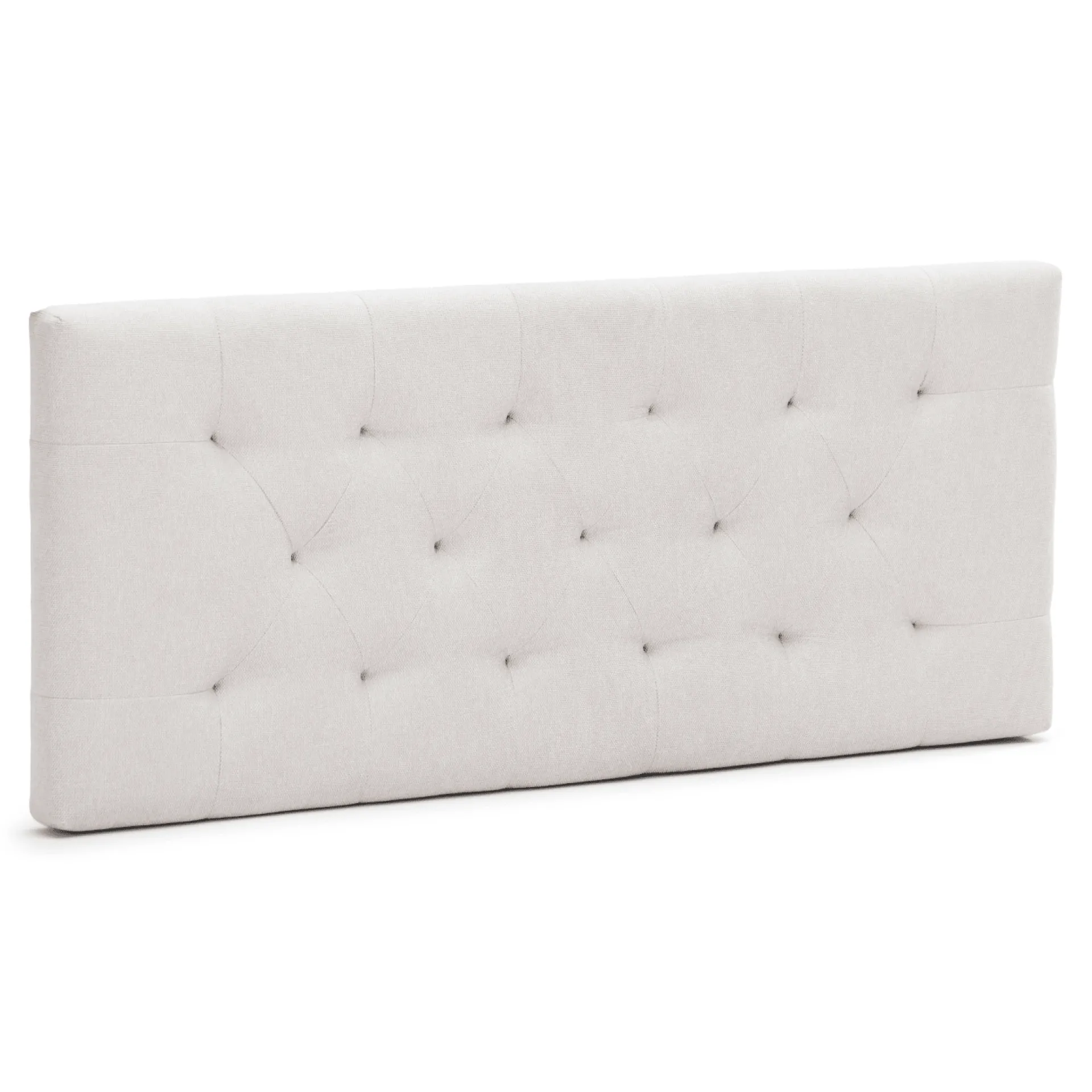 Best Nimara Nia sengegavl 140x63 cm i beige tekstil