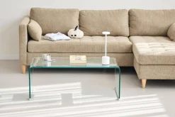 Sale Nimara Nicole glas sofabord 95x45x35 cm