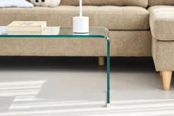 Sale Nimara Nicole glas sofabord 95x45x35 cm