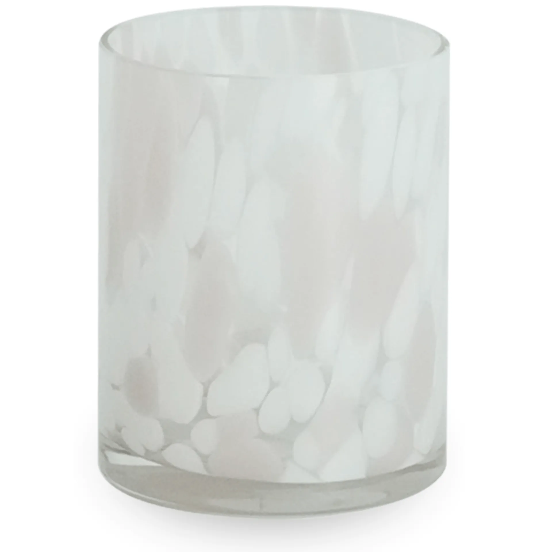 Best Nimara Nina glas fyrfadsstage lyserød 10 cm