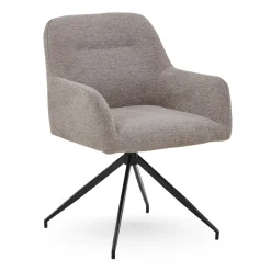 Sale Nimara Ofelia Spisebordsstol -  Sand Med Drejefunktion 360 Grader