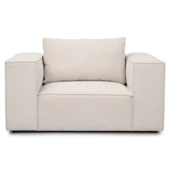 Best Nimara Ollie rygpude beige L: 80 x B: 45 x D: 20 cm