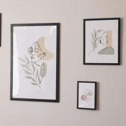 Hot Nimara Paloma billedramme 40x50 cm sort