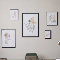 Hot Nimara Paloma billedramme 40x50 cm sort