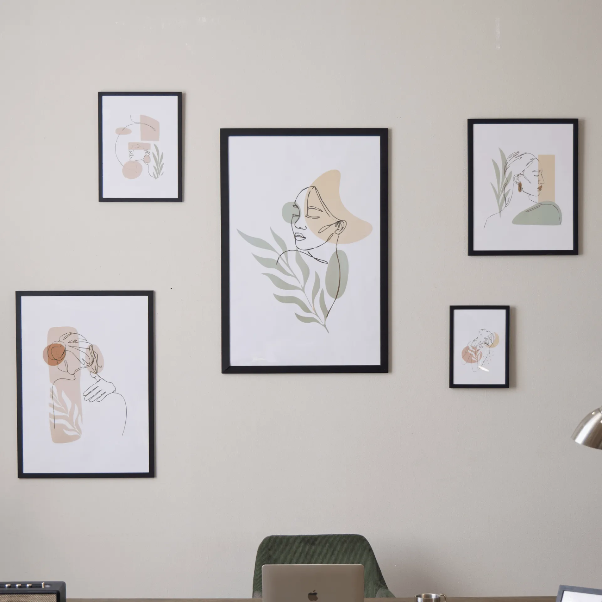 Sale Nimara Paloma billedramme 13x18 cm sort