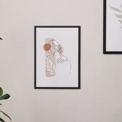 New Nimara Paloma billedramme 50x70 cm sort