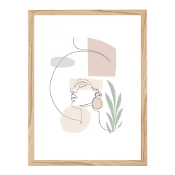 Hot Nimara Paloma billedramme 30x40 cm træ