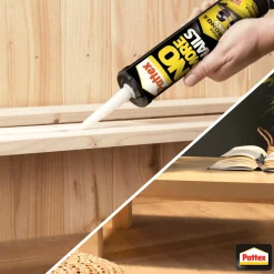 Discount Nimara Pattex No More Nails monteringslim til akustikpaneler 300 ml / 1 stk. pr. akustikpanel