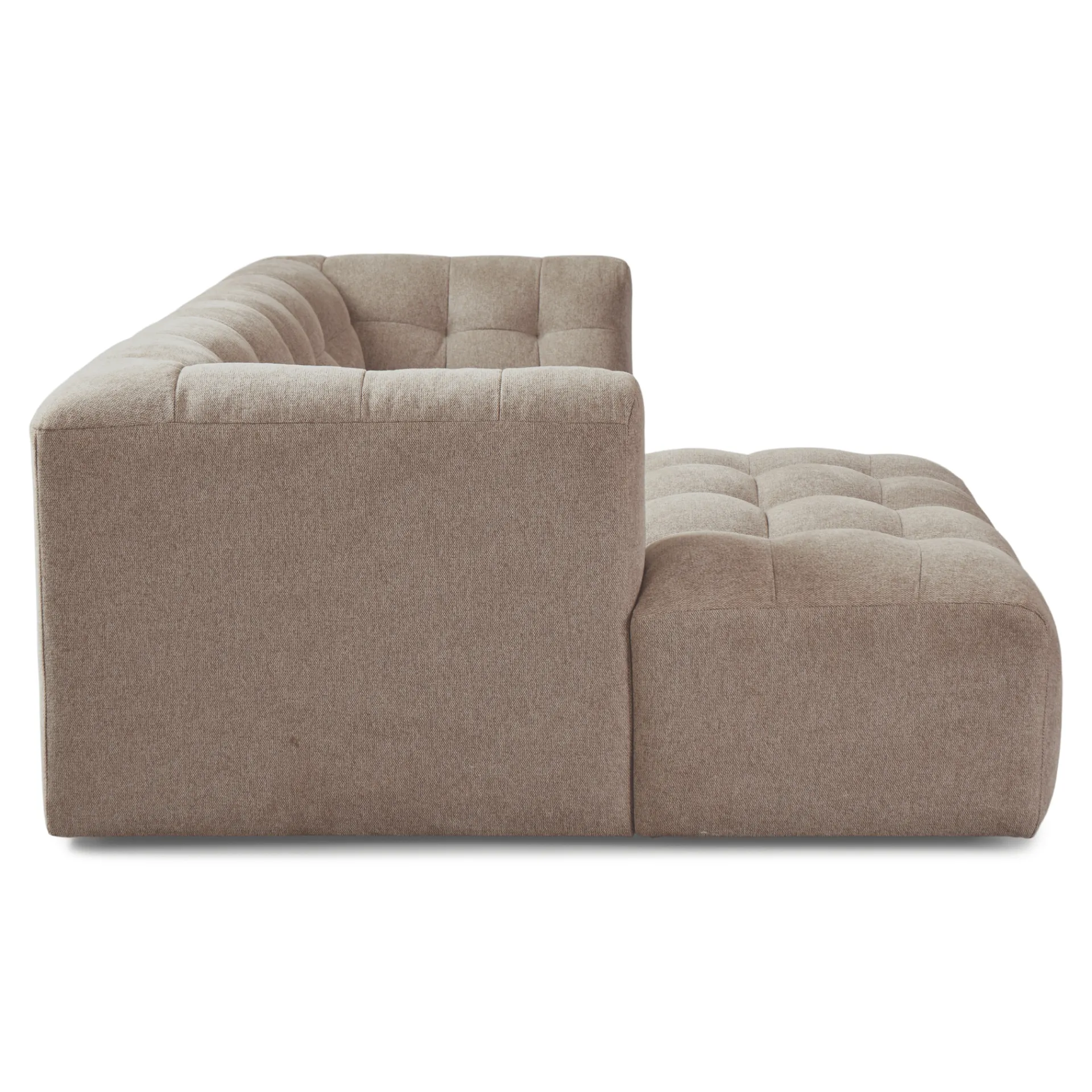Hot Nimara Poppy chaiselong bubble sofa sand - venstrevendt
