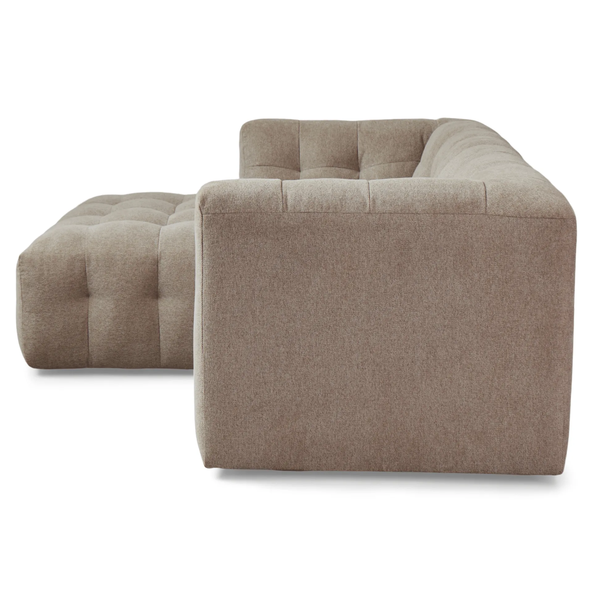 Hot Nimara Poppy chaiselong bubble sofa sand - venstrevendt