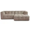 Hot Nimara Poppy chaiselong bubble sofa sand - højrevendt