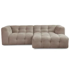Hot Nimara Poppy chaiselong bubble sofa sand - højrevendt