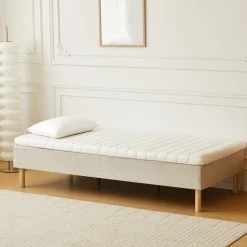 Outlet Nimara Premium Aksel hvid topmadras i memoryskum 90x200x7 cm