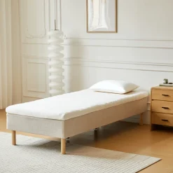 Outlet Nimara Premium Aksel hvid topmadras i memoryskum 90x200x7 cm