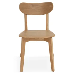 Clearance Nimara Rory spisebordsstol - Træstol i egetræsfiner