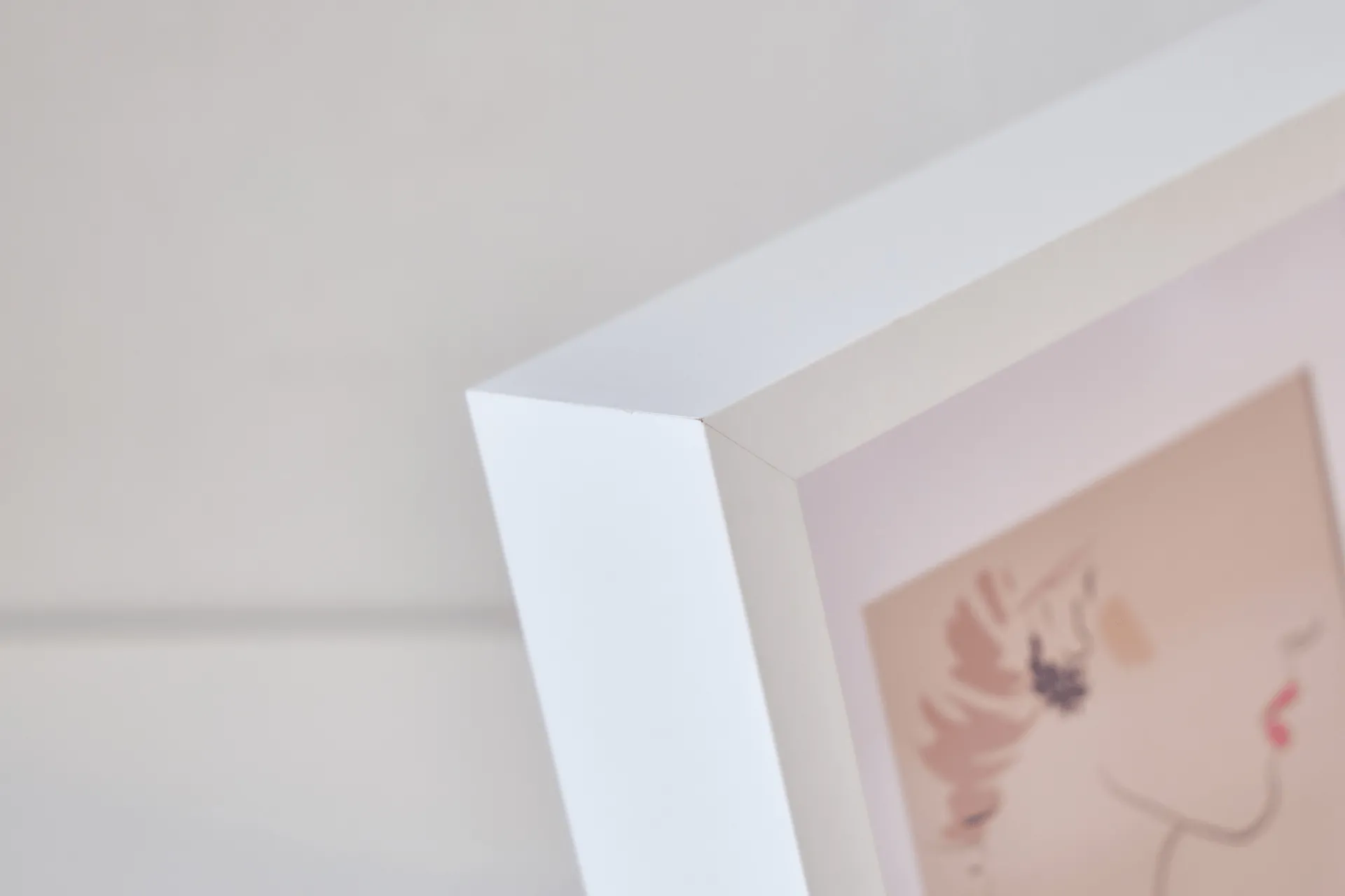 Nimara Salma dyb billedramme hvid 25x25 cm