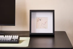 Hot Nimara Salma dyb billedramme sort 25x25 cm