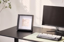 Hot Nimara Salma dyb billedramme sort 25x25 cm