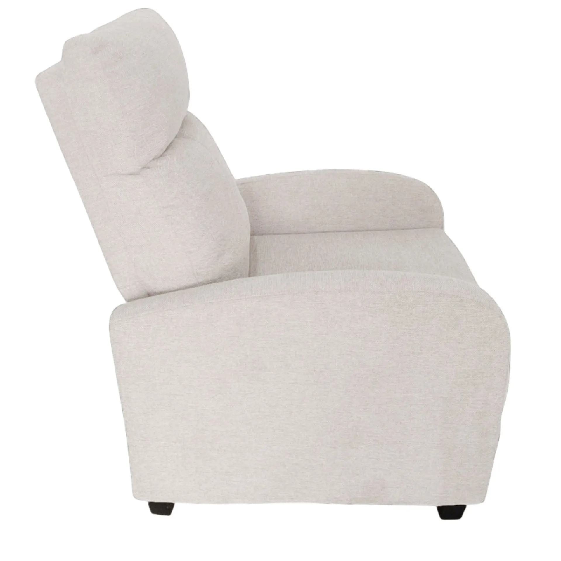 Best Nimara Silas lænestol i beige med vippefunktion og benstøtte