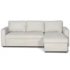 Discount Nimara Sinus beige sovesofa med vendbar chaiselong og opbevaring