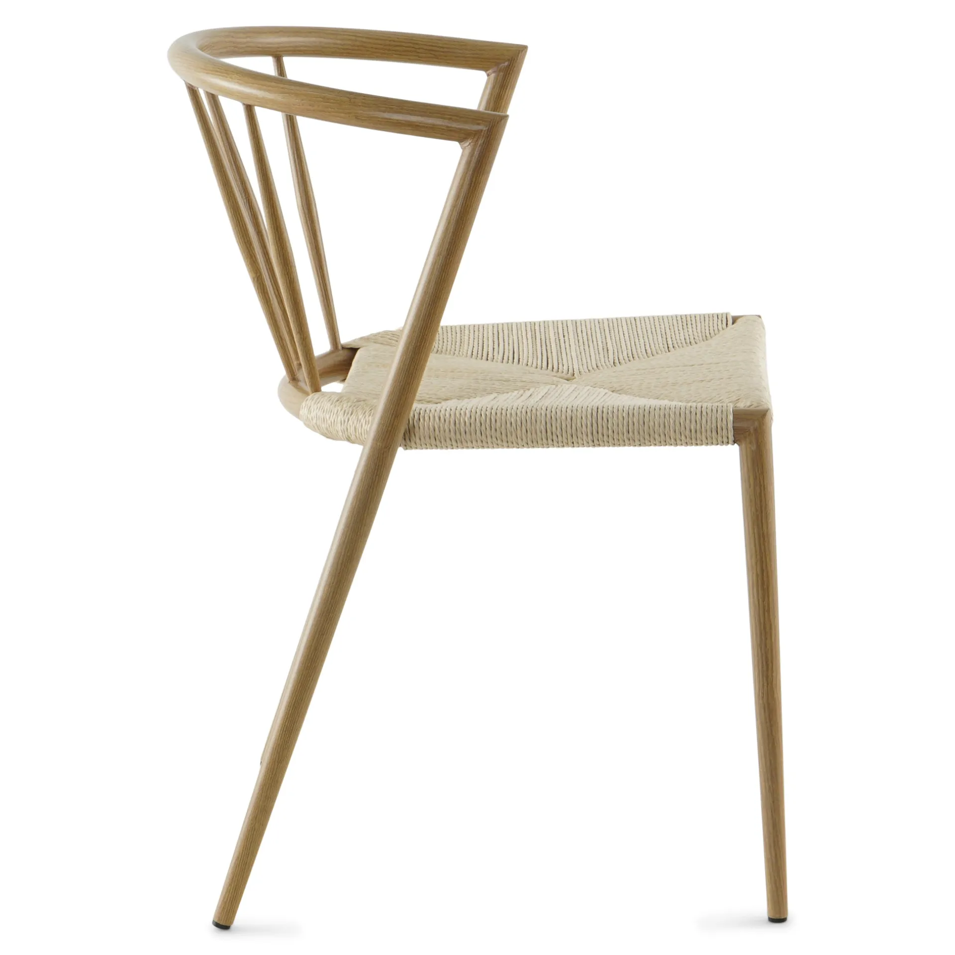 Clearance Nimara Spisebordssæt - Lewis lamel spisebord Ø120 cm med udtræk i egefiner + 6 x Bella spisebordsstole i egelook