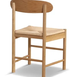 Nimara Spisebordssæt - Lewis lamel spisebord Ø120 cm med udtræk i egefiner + 6 x Madison spisebordsstole i eg