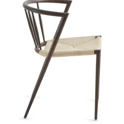 Sale Nimara Spisebordssæt - Madelina sildebensbord 200 cm i røget egefiner + 6 x Bella spisebordsstole i røget egelook med fletsæde