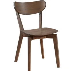 Hot Nimara Spisebordssæt - Miles rundt spisebord Ø120 cm (Røget Egefiner) + 4x Rory spisebordsstole i røget egelook