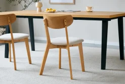 Clearance Nimara Valeria sildebensbord 200x90 cm lakeret egefiner